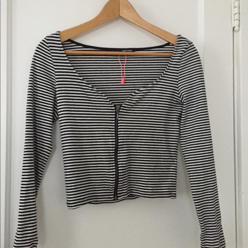 Tally Weijl striped long sleeve top